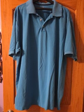4XLT St. John's Bay Blue Men’s Polo
